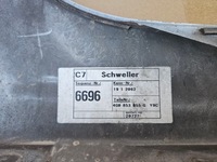 фото thumb №11, Накладка пороговая порога планка левая a6 c7 4g 11-15 обычная нет s-line ly9c