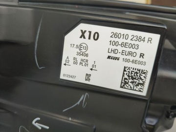 фото thumb №13, Лампа правая фара renault zoe ii 19- полный led