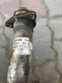 фото thumb №2, Audi r8 5.2 v10 труба wąż масляний оливи 4s0117413e