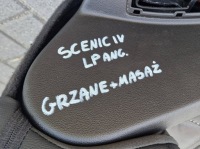 фото thumb №11, Renault grand scenic 4 iv 16-22 левое передний сиденье чёрная кожа массаж