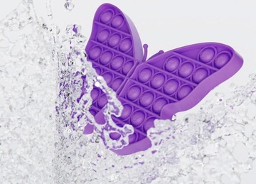pop it zabawka sensoryczna motyl motylek gra popit ANTYSTRESOWA NA STRES