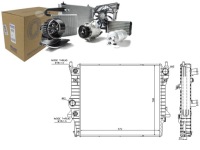 Купить Радиатор воды jaguar s-type r 4.2 v8 ccx, фото thumb