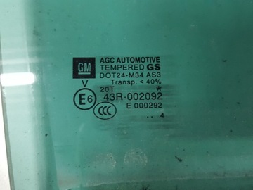 фото thumb №2, Opel zafira c 14r стекло дверь правая зад задняя