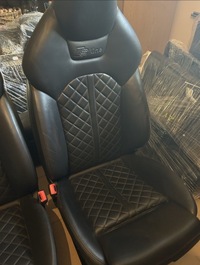 фото thumb №6, Сидіння audi a7 c7 s-line компетиція шкіра алькантара обшивки s7 rs7 a6 s6