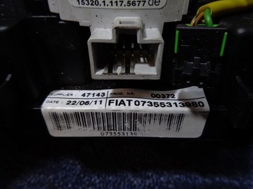 фото thumb №9, Переключатель комбинированный комбайн 07355313980 lancia delta 3 iii 2008-2014r.