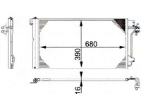 фото thumb №1, Behr hella конденсатор кондиционера vw multivan mk v