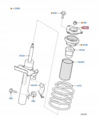 фото thumb №7, Подушка амортизатора перед ford focus 08-11