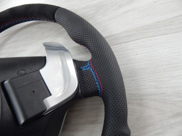 фото thumb №14, Bmw e46 - руль sport лепестки smg мультифункция подушка алькантара