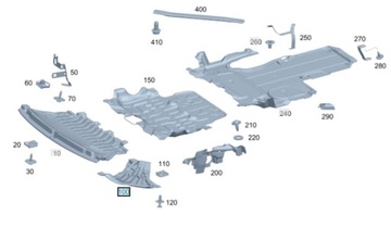 фото thumb №8, Защита боковая бампера w213 16- a2135205600