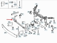 Mercedes-benz b-class w246 балка зміцнююча перед a2466200019oryginalna Ціна, фото thumb