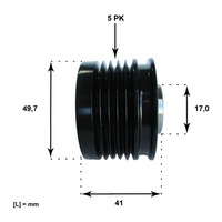 фото thumb №2, Зчеплення колесо генератора smart forfour 1.5cdi