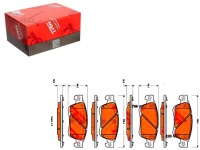 фото thumb №1, Trw gdb3503 набор тормозных колодок тормозных, тормоза