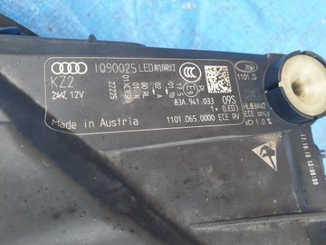 фото thumb №10, Audi q3 q-3 f3 83a 18 19 лампа передняя левая led