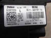 Фара ліва full led mini cooper f55 f56 f57 рестайлінг Доставка, фото thumb