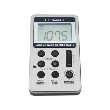 HanRongDa HRD-103 AM Цифровое FM-радио 2-диапазонное