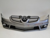 фото thumb №11, Mercedes решётка левая защита na противотуманная фара w бампер 55 amg slk 171 r171 lift