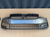 Купить Бампер решётка радиатора led skoda superb b8 3v 2019- оригинал, фото thumb