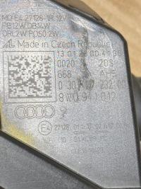 Фара правый  led audi a4 b9 рестайлинг  8w0941012 Киев, фото thumb
