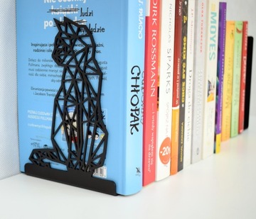Подставка для книг CAT Geometric Metal Black
