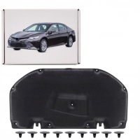 фото thumb №1, Toyota camry viii xv70 2018+ шумоизоляция капот 5334106480 + клипсы