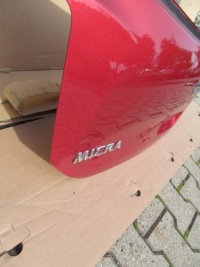 фото thumb №15, Nissan micra 10-13 кришка кришка багажник зад ay4 c403