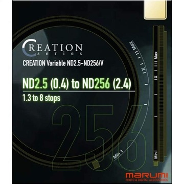 Фильтр Marumi Creation Video Vari-ND 2.5-256 67 мм