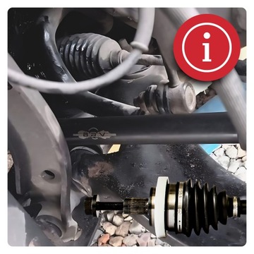 фото thumb №7, Полуось левая +вал mercedes w205 amg c 43 4-matic автомат 9 передача новая