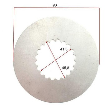 Tarcza sprzęgła przekładka płaska Simson S51 SR50