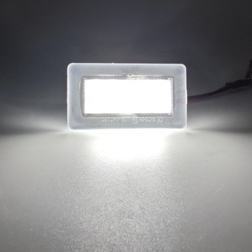 фото thumb №2, Tesla модель s, 3, x, лампи номерного знака реєстраційний led 400lm 2szt