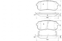 фото thumb №2, Гальмівні колодки гальмівні kia carnival 06- зад a.b.s.