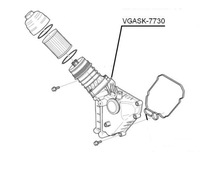 фото thumb №11, Корпус фильтра масла volvo d5, оригинальный номер 30757730