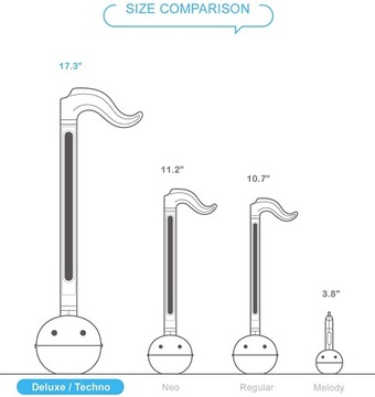 Otamatone Techno Black Black Инструментальный синтезатор