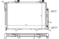фото thumb №2, Радиаторов двигателя mercedes c t-model s202 c w20