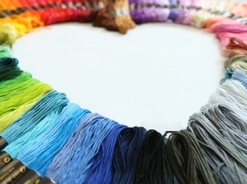 Мулине COLOR, набор 100 шт, 8м