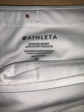 Спортивная юбка ATHLETA, белый, XS