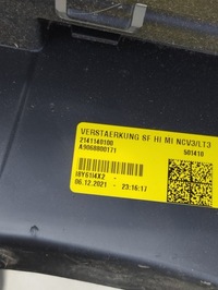 фото thumb №6, Бампер усилитель зад mercedes sprinter w906