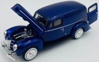 Ford Sedan Delivery 1940 1:24 Motormax 73250 темно-синий