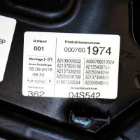 Mercedes-benz e права сторона механізм підйому скло задній без  двигуна Зі Шроту, фото thumb