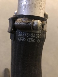 фото thumb №3, Kia rio iv stonic шланг интеркулер 28273-2a320