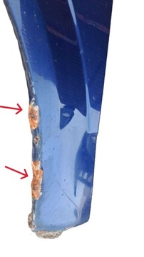 фото thumb №8, Крило лівий переднє opel astra iii h 04-09 z21b