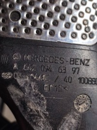 Труба витратомір повітрозабірник до mercedesa a6420907337 a6420908237 в Україні, фото thumb