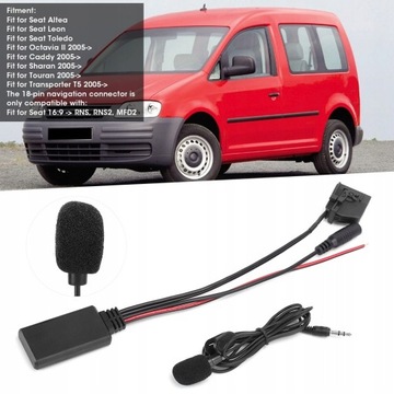 SEAT 18PIN MFD2 RNS2 РАДИОДАПТЕР BLUETOOTH