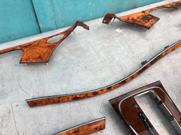 фото thumb №4, Mercedes w211 декоры дерево планка бардачок европа