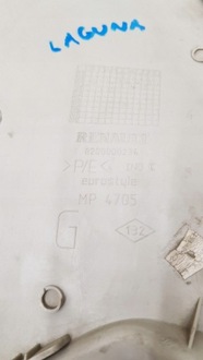 фото thumb №3, Пластик защита стойка задняя пара renault laguna ii