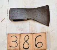 Подлинная старая кованая секира 0,75 кг