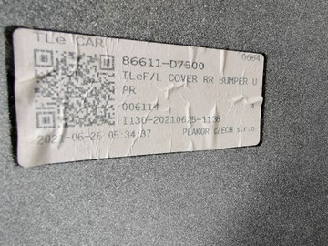 фото thumb №15, Hyundai tucson iii рестайлінг 18- бампер зад 86611d7500