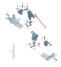 фото thumb №1, Audi a4 b9 правий двигун кронштейн 4m0199308ad