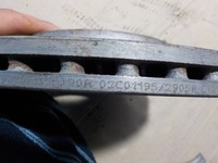 фото thumb №8, Fiat grande punto 2006r 1.2b гальмівні диски гальмівні перед 22,3mm grubości