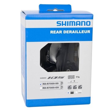Задний переключатель Shimano 105 RD-R7000 11s черный SS Direct Mount
