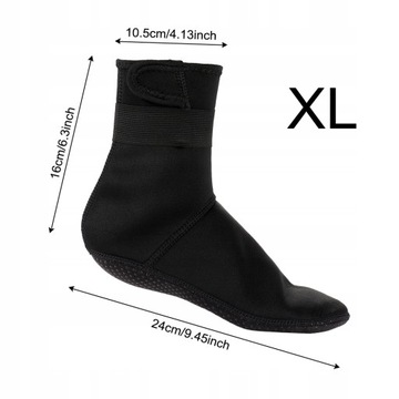КОРОТКИЕ НОСКИ ДЛЯ ДАЙВИНГА 3 ММ - XL